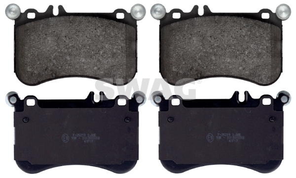 set placute frana,frana disc 10 11 6134 SWAG